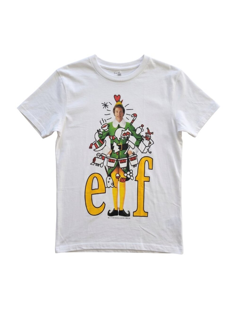 NWT | Zuni Sportswear Elf Movie Buddy Graphic T-Shirt | Holiday | Size M
